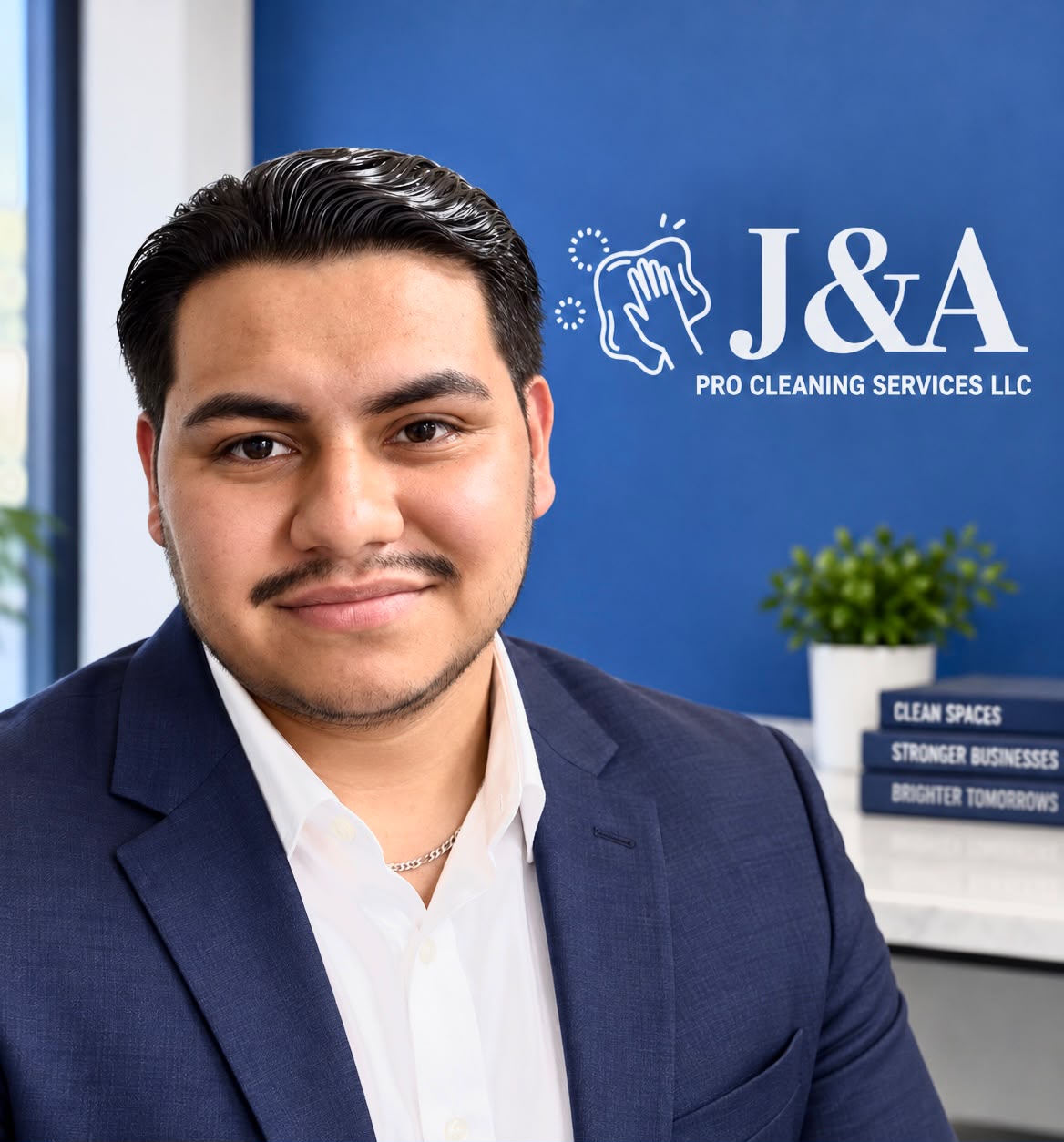 Portrait of John, founder of J&A Pro Cleaning Services